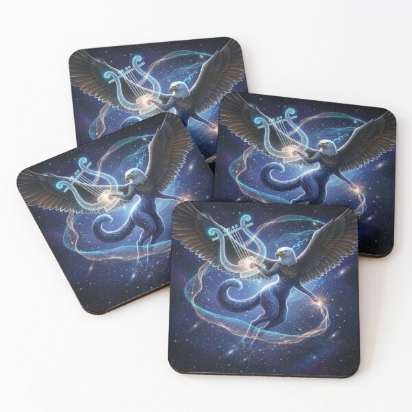 Item preview, Cosmic Eagle - Lyra designed and sold by Cosmic Zoo.