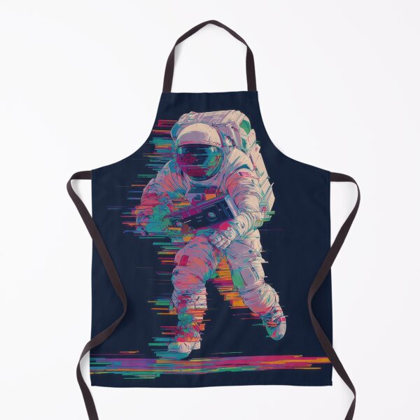 Item preview, Colorful space astronaut run designed and sold by anytka.