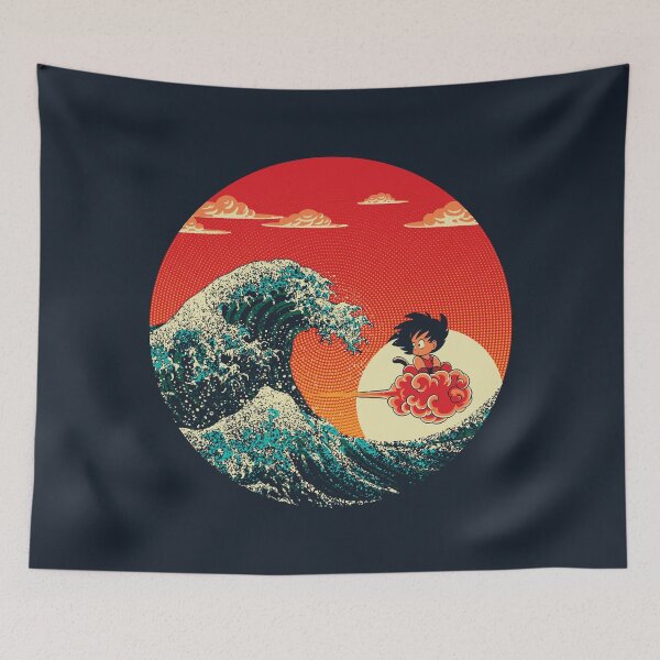 Item preview, Una nube sobre Kanagawa designed and sold by tronyx79.