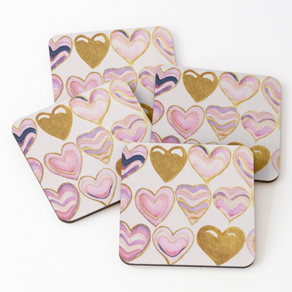 Item preview, Colorful heart shapes designed and sold by anytka.