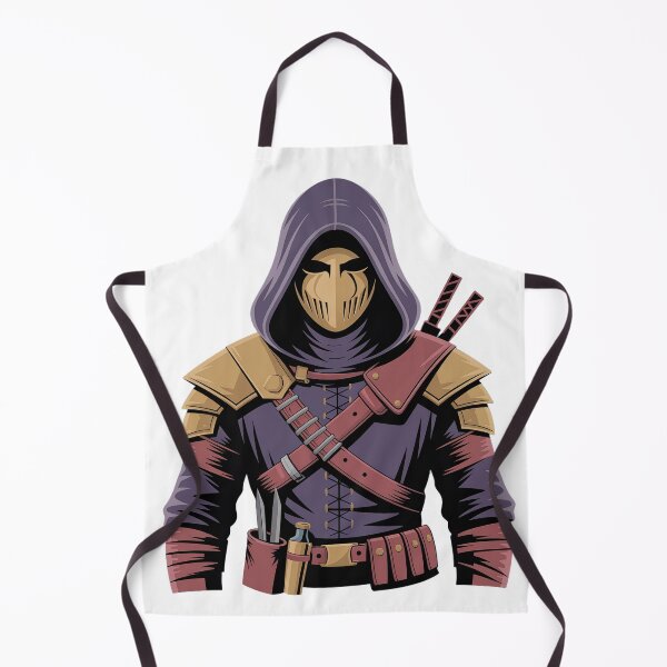 Item preview, Rogue of the Crimson Order | Minimalist Fantasy Assassin Portrait designed and sold by SimpleSquirrel.