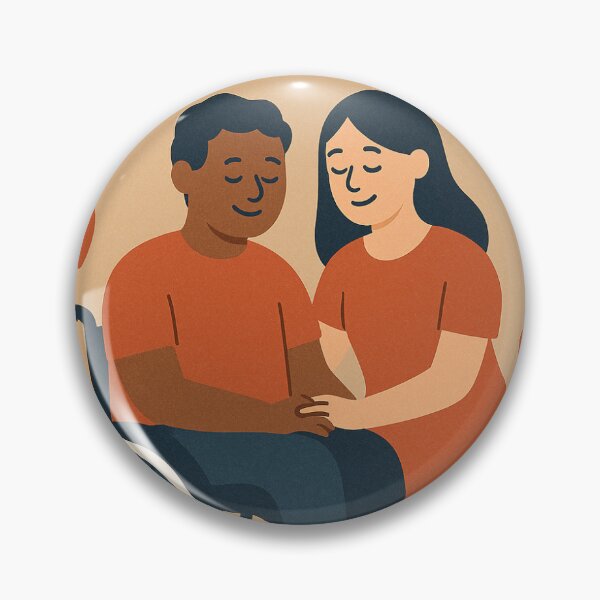 Item preview, Love Has No Limits – Inclusive illustration of a couple designed and sold by Lyvion design.