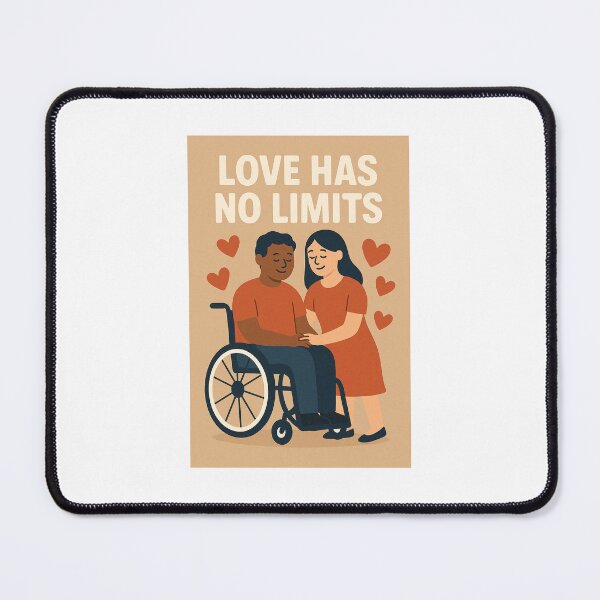 Item preview, Love Has No Limits – Inclusive illustration of a couple designed and sold by Lyvion design.