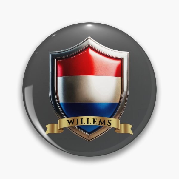 Item preview, Willems Netherlands Surname Shield designed and sold by Highlandkings.