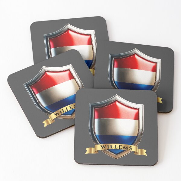 Item preview, Willems Netherlands Surname Shield designed and sold by Highlandkings.