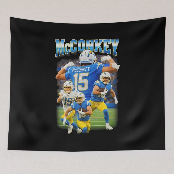 Item preview, Ladd McConkey Chargers designed and sold by TheArtOfCar.