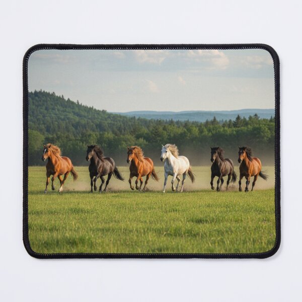 Item preview, Running Free Across Green Meadows designed and sold by JuViRo.