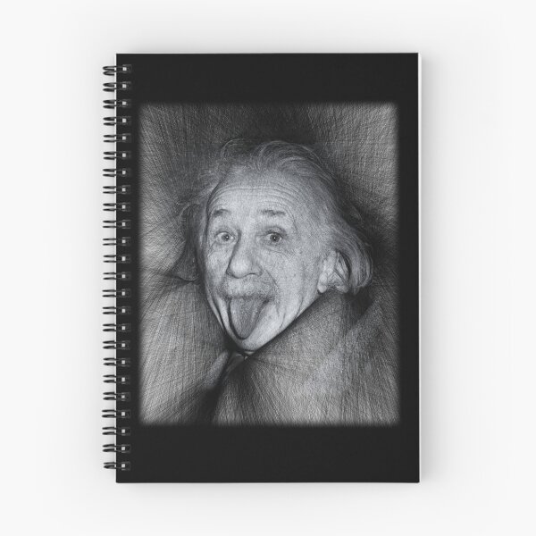 Item preview, Albert Einstein poking out his tongue designed and sold by stevepaint.