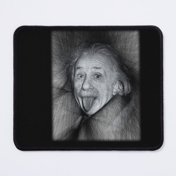 Item preview, Albert Einstein poking out his tongue designed and sold by stevepaint.