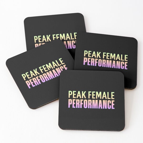 Item preview, Peak Female Performance, Neon Gradient designed and sold by Memes N Lore .