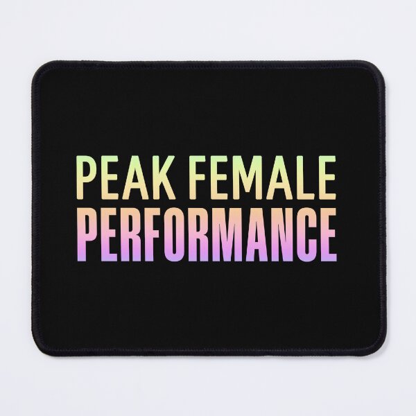 Item preview, Peak Female Performance, Neon Gradient designed and sold by Memes N Lore .