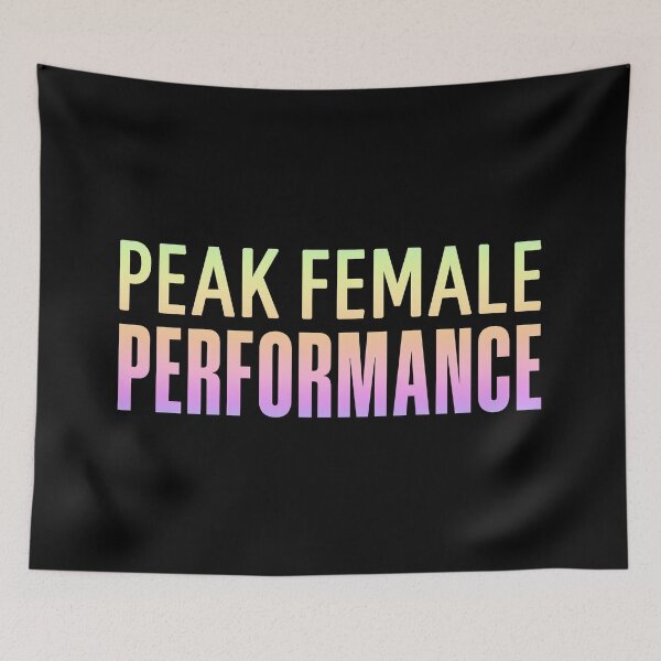 Item preview, Peak Female Performance, Neon Gradient designed and sold by Memes N Lore .