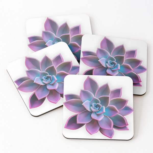 Item preview, Purple cosmic succulent flower designed and sold by Kerrie Owens.