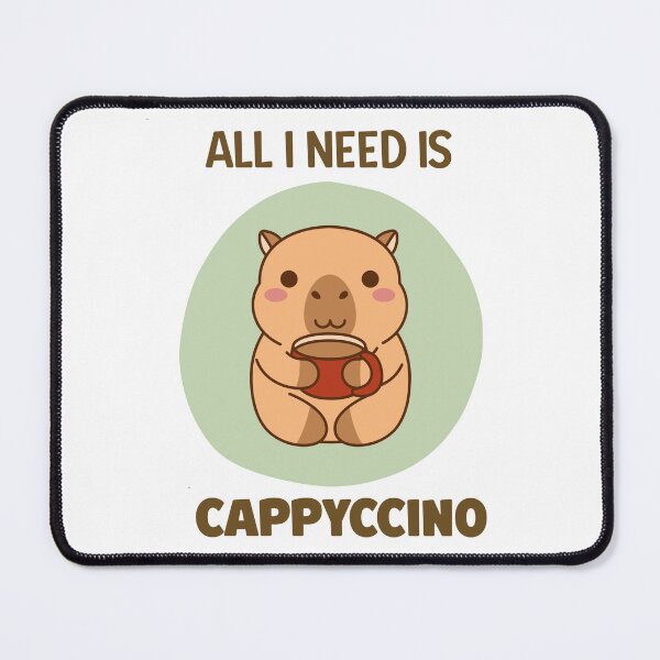 Item preview, Cappuccino Capybara designed and sold by PICODOG.