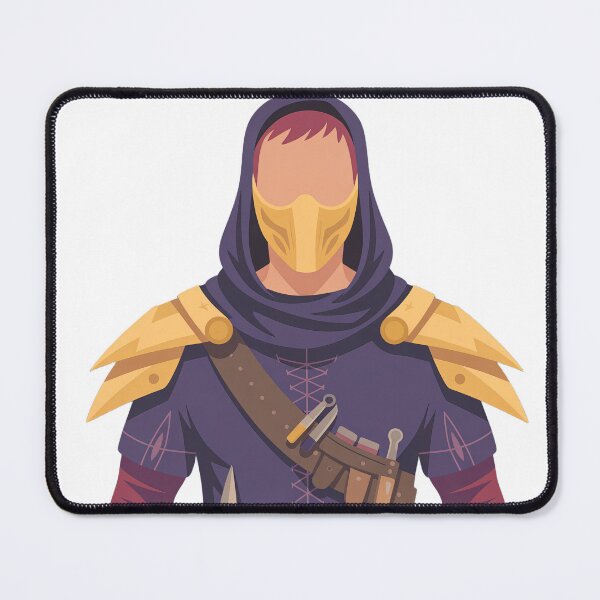 Item preview, Rogue of the Crimson Order | Minimalist Fantasy Assassin Portrait designed and sold by SimpleSquirrel.