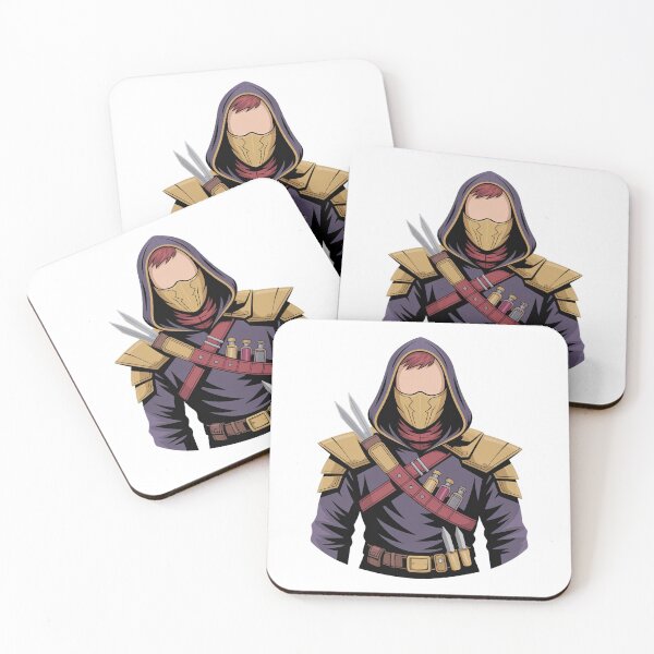 Item preview, Rogue of the Crimson Order | Minimalist Fantasy Assassin Portrait designed and sold by SimpleSquirrel.