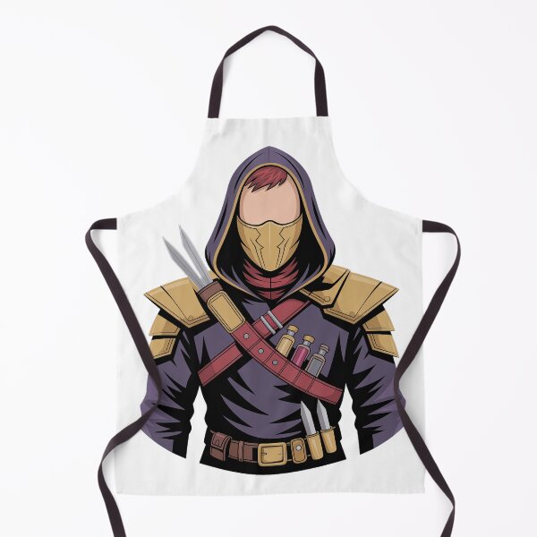 Item preview, Rogue of the Crimson Order | Minimalist Fantasy Assassin Portrait designed and sold by SimpleSquirrel.