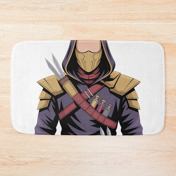 Item preview, Rogue of the Crimson Order | Minimalist Fantasy Assassin Portrait designed and sold by SimpleSquirrel.