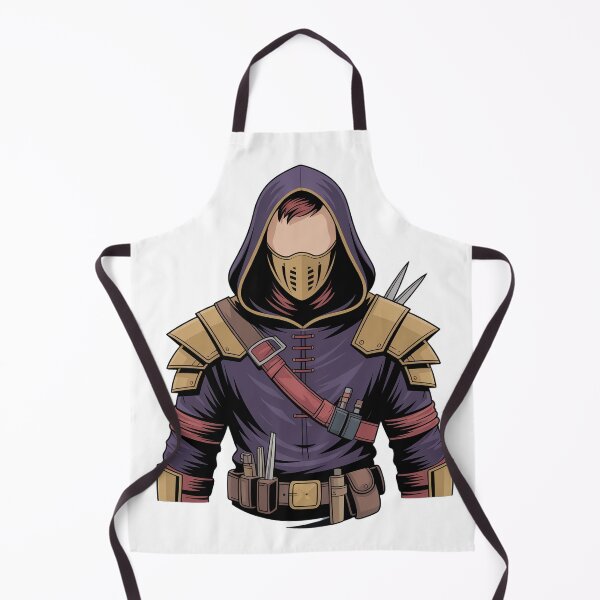 Item preview, Rogue of the Crimson Order | Minimalist Fantasy Assassin Portrait designed and sold by SimpleSquirrel.