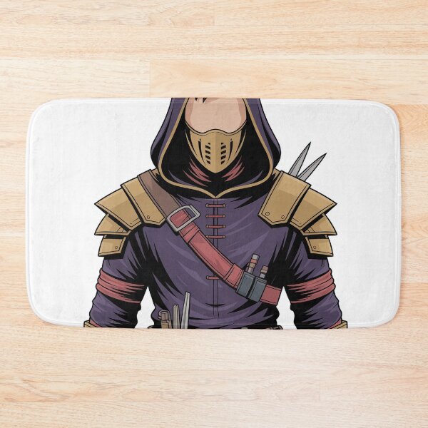 Item preview, Rogue of the Crimson Order | Minimalist Fantasy Assassin Portrait designed and sold by SimpleSquirrel.