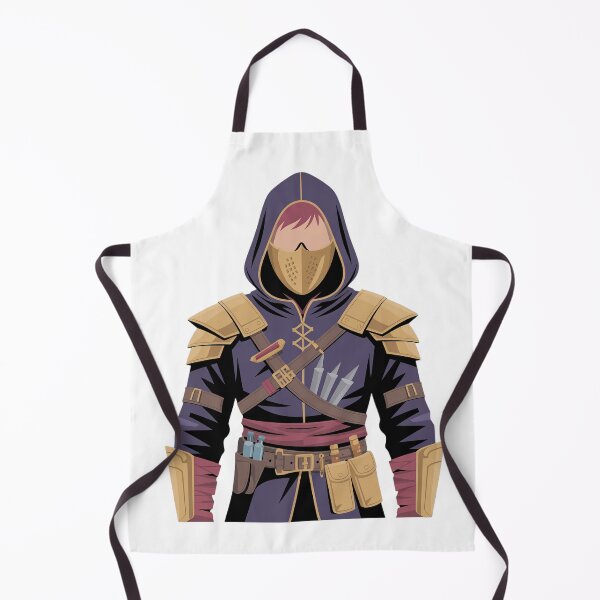 Item preview, Rogue of the Crimson Order | Minimalist Fantasy Assassin Portrait designed and sold by SimpleSquirrel.
