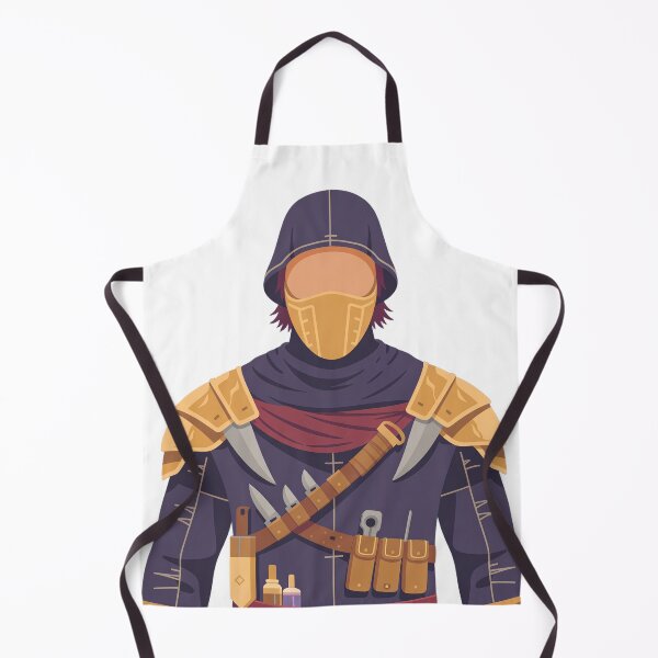 Item preview, Rogue of the Crimson Order | Minimalist Fantasy Assassin Portrait designed and sold by SimpleSquirrel.