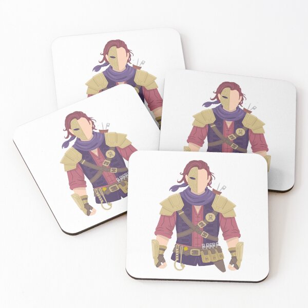 Item preview, Rogue of the Crimson Order | Minimalist Fantasy Assassin Portrait designed and sold by SimpleSquirrel.