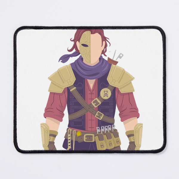 Item preview, Rogue of the Crimson Order | Minimalist Fantasy Assassin Portrait designed and sold by SimpleSquirrel.