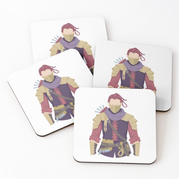 Item preview, Rogue of the Crimson Order | Minimalist Fantasy Assassin Portrait designed and sold by SimpleSquirrel.