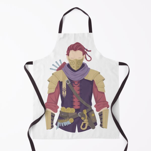 Item preview, Rogue of the Crimson Order | Minimalist Fantasy Assassin Portrait designed and sold by SimpleSquirrel.