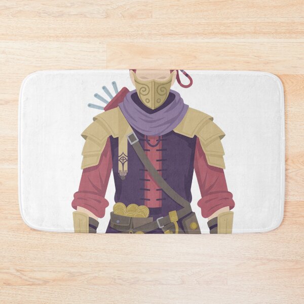 Item preview, Rogue of the Crimson Order | Minimalist Fantasy Assassin Portrait designed and sold by SimpleSquirrel.