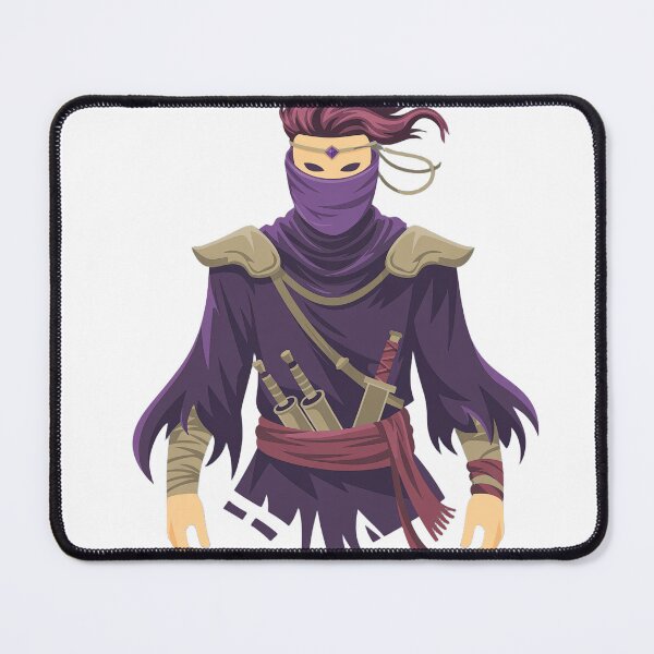 Item preview, Rogue of the Crimson Order | Minimalist Fantasy Assassin Portrait designed and sold by SimpleSquirrel.