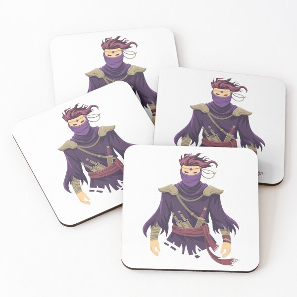 Item preview, Rogue of the Crimson Order | Minimalist Fantasy Assassin Portrait designed and sold by SimpleSquirrel.