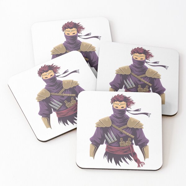 Item preview, Rogue of the Crimson Order | Minimalist Fantasy Assassin Portrait designed and sold by SimpleSquirrel.