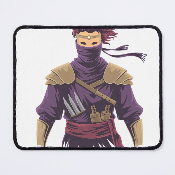 Item preview, Rogue of the Crimson Order | Minimalist Fantasy Assassin Portrait designed and sold by SimpleSquirrel.