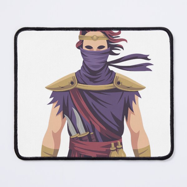 Item preview, Rogue of the Crimson Order | Minimalist Fantasy Assassin Portrait designed and sold by SimpleSquirrel.