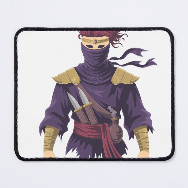 Item preview, Rogue of the Crimson Order | Minimalist Fantasy Assassin Portrait designed and sold by SimpleSquirrel.