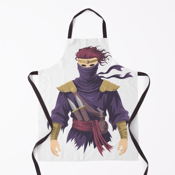 Item preview, Rogue of the Crimson Order | Minimalist Fantasy Assassin Portrait designed and sold by SimpleSquirrel.