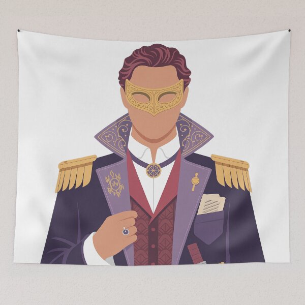 Item preview, Rogue of the Crimson Order | Minimalist Fantasy Assassin Portrait designed and sold by SimpleSquirrel.