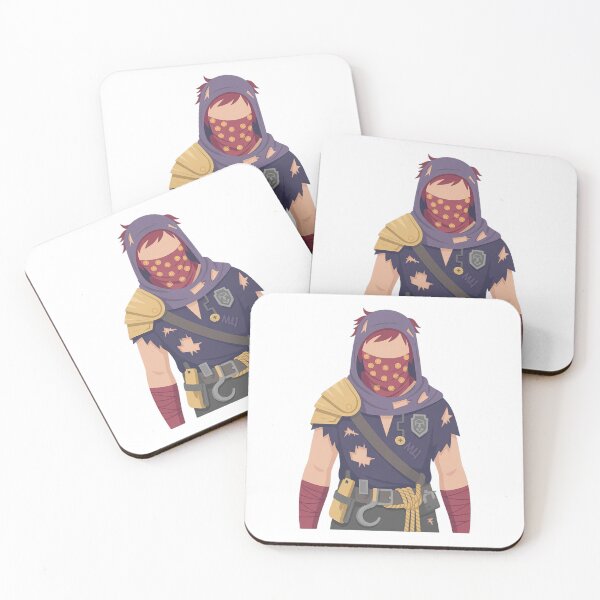 Item preview, Rogue of the Crimson Order | Minimalist Fantasy Assassin Portrait designed and sold by SimpleSquirrel.