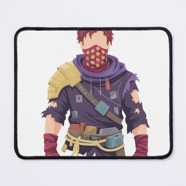 Item preview, Rogue of the Crimson Order | Minimalist Fantasy Assassin Portrait designed and sold by SimpleSquirrel.