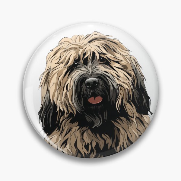 Item preview, Bergamasco Sheepdog Dog Illustration designed and sold by whyitsme.
