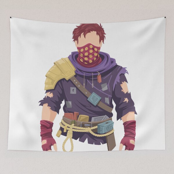 Item preview, Rogue of the Crimson Order | Minimalist Fantasy Assassin Portrait designed and sold by SimpleSquirrel.
