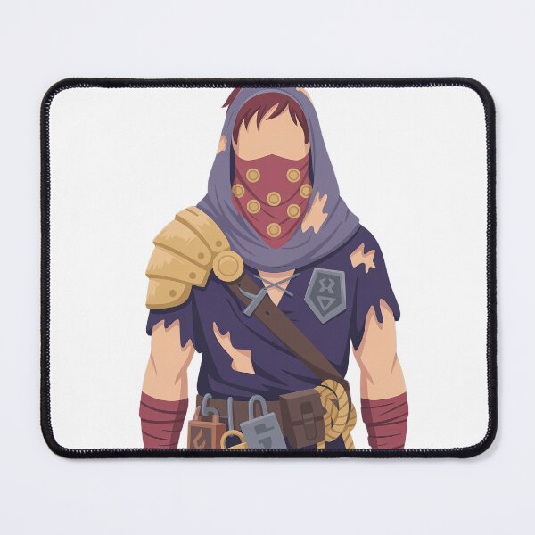 Item preview, Rogue of the Crimson Order | Minimalist Fantasy Assassin Portrait designed and sold by SimpleSquirrel.