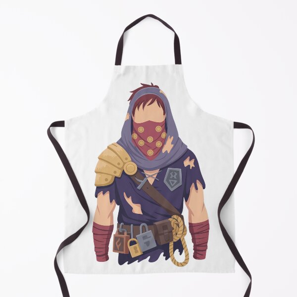 Item preview, Rogue of the Crimson Order | Minimalist Fantasy Assassin Portrait designed and sold by SimpleSquirrel.