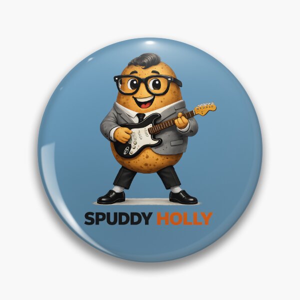 Item preview, Spuddy Holly  designed and sold by WeirdMDK.