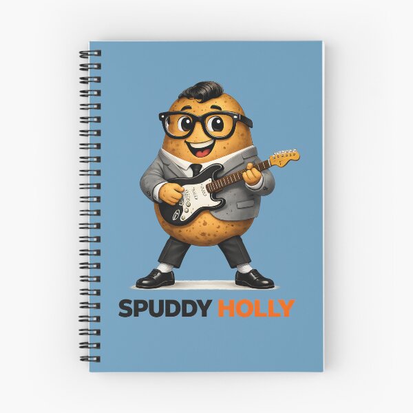 Item preview, Spuddy Holly  designed and sold by WeirdMDK.