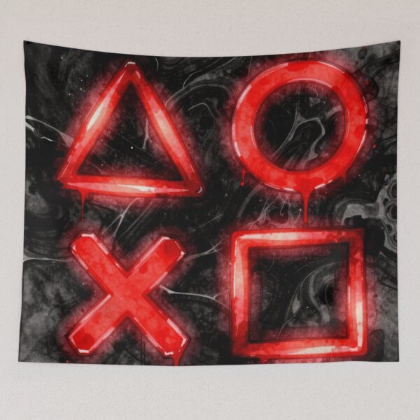 Item preview, Red controller button art design for shirts,mouse pad,print,etc. designed and sold by VFWChuck.