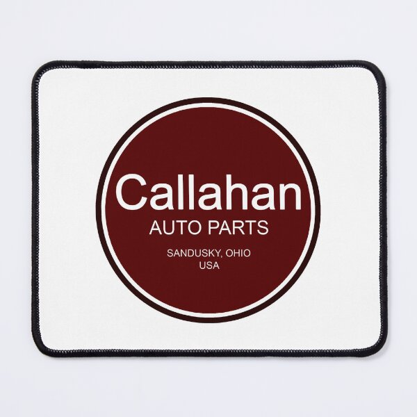 Item preview, Callahan Dark Red Button designed and sold by Normbot2000.