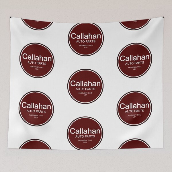 Item preview, Callahan Dark Red Button designed and sold by Normbot2000.